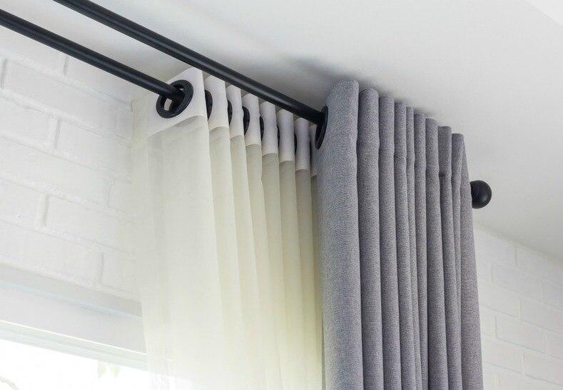 How to Hang Curtains from the Ceiling