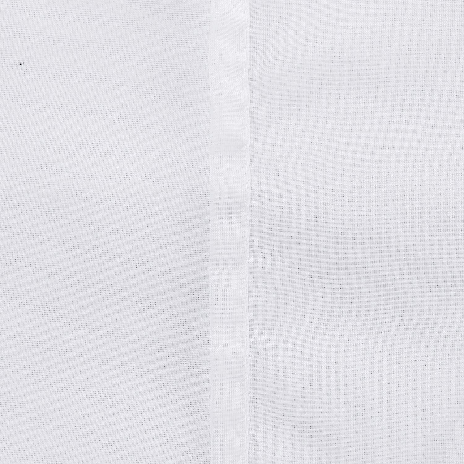 Pencil Pleat Voile Sheer Translucent Curtains