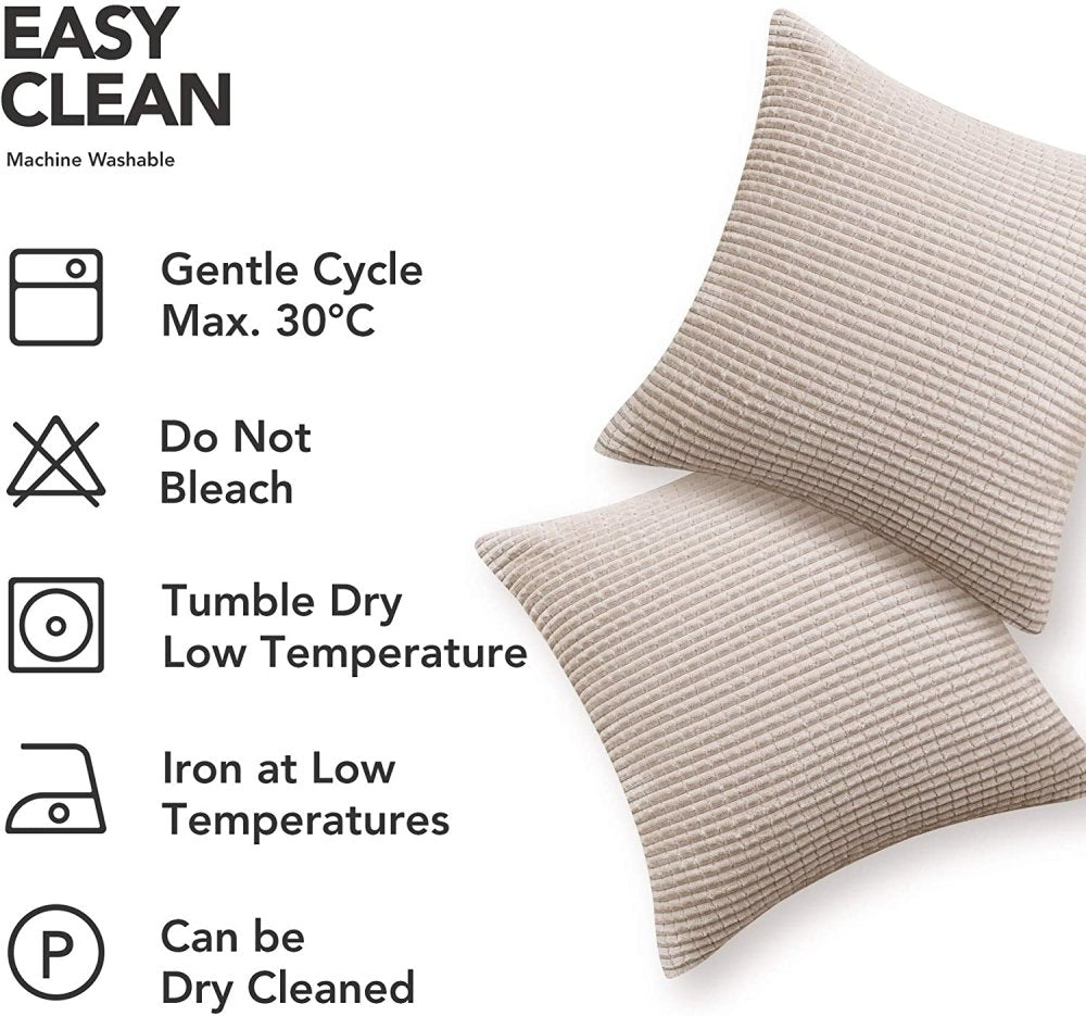 Dry Clean Pillow Machine Washable Dry Cleaning Cushion Covers