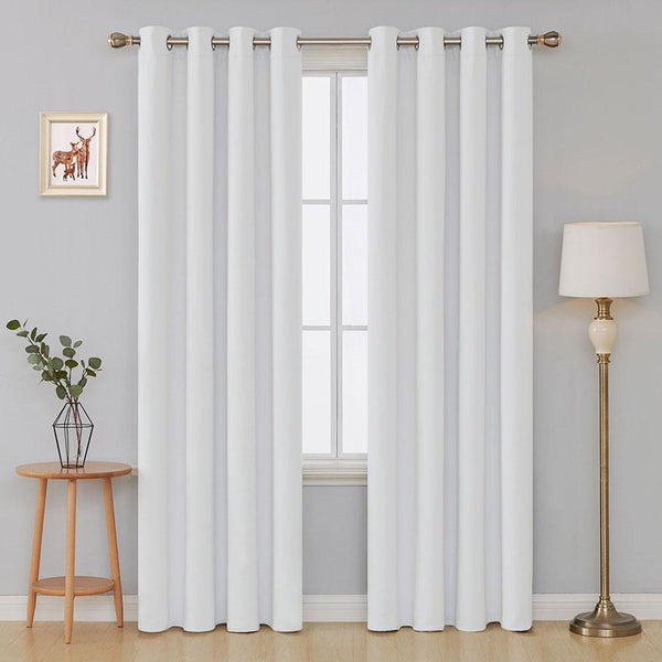 Ring Top Ready Made Thermal Blackout Curtains | 2 Panels
