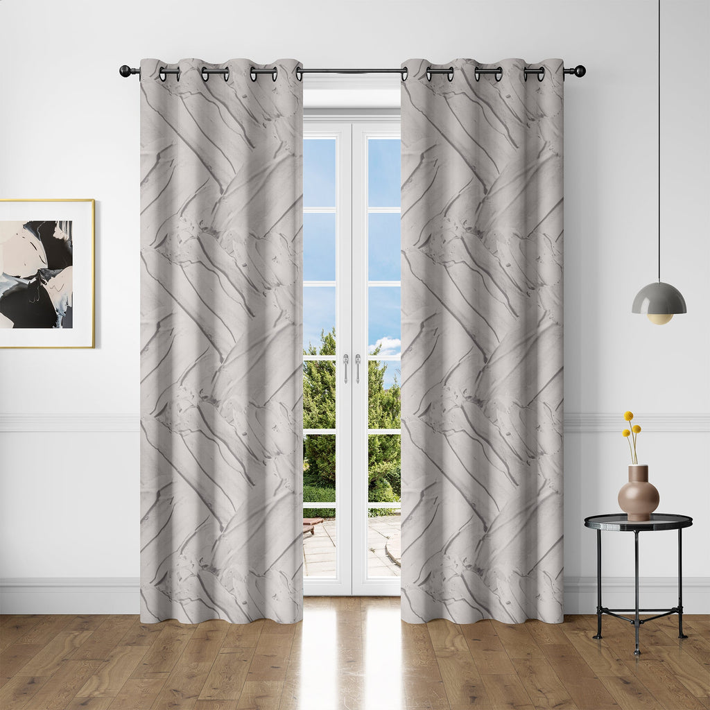 Blackout Curtains Pure Plaster Wall